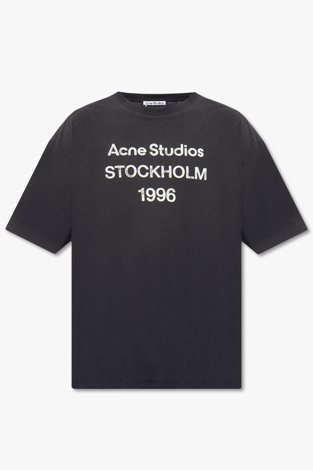 Black T-shirt with logo Acne Studios - Vitkac Canada